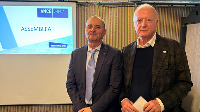 L’Assemblea di ANCE Umbria ha eletto l’imprenditore di Terni Massimo Ponteggia alla Presidenza