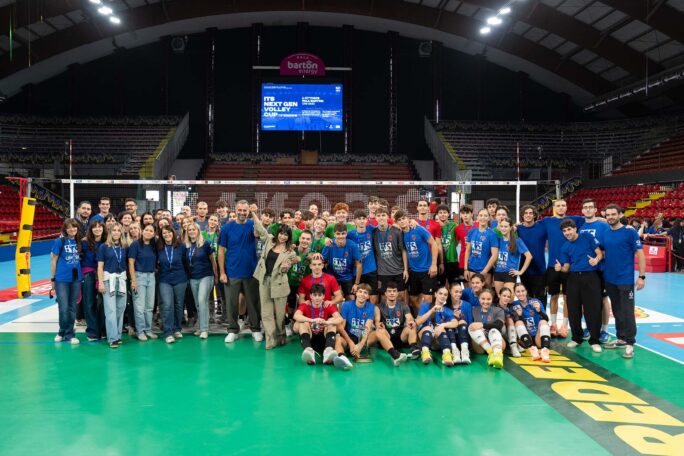 ITS Next Gen Volley Cup, gli studenti in campo con la Sir Safety Umbria Volley Perugia  tra sport e formazione